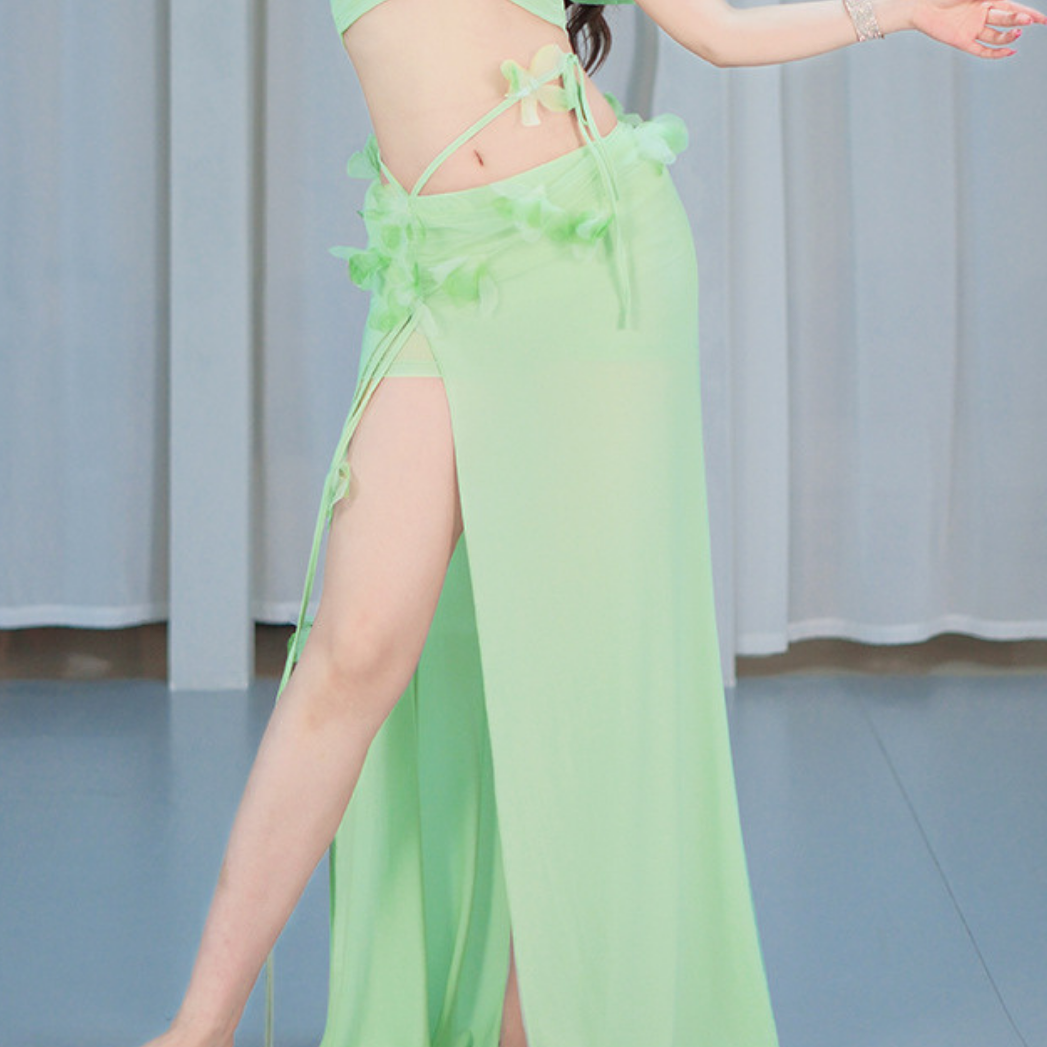 ベリーダンス　レッスンウェア　フェアリーエレガント