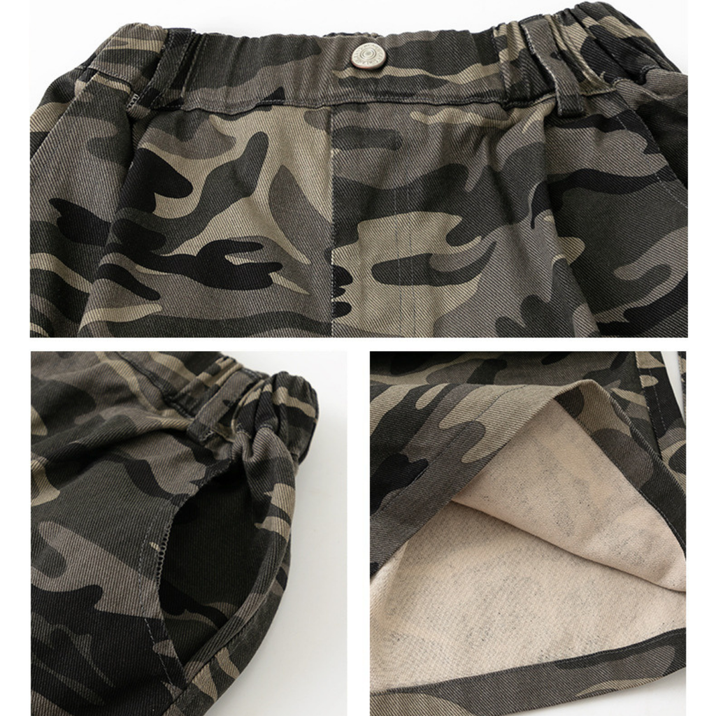 STREET ブラックストーン カモフラージュセットアップ キッズダンス衣装