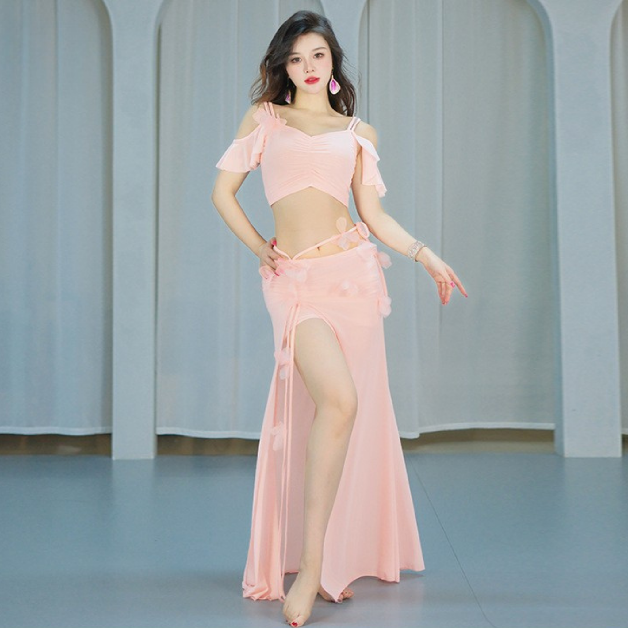 ベリーダンス　レッスンウェア　フェアリーエレガント