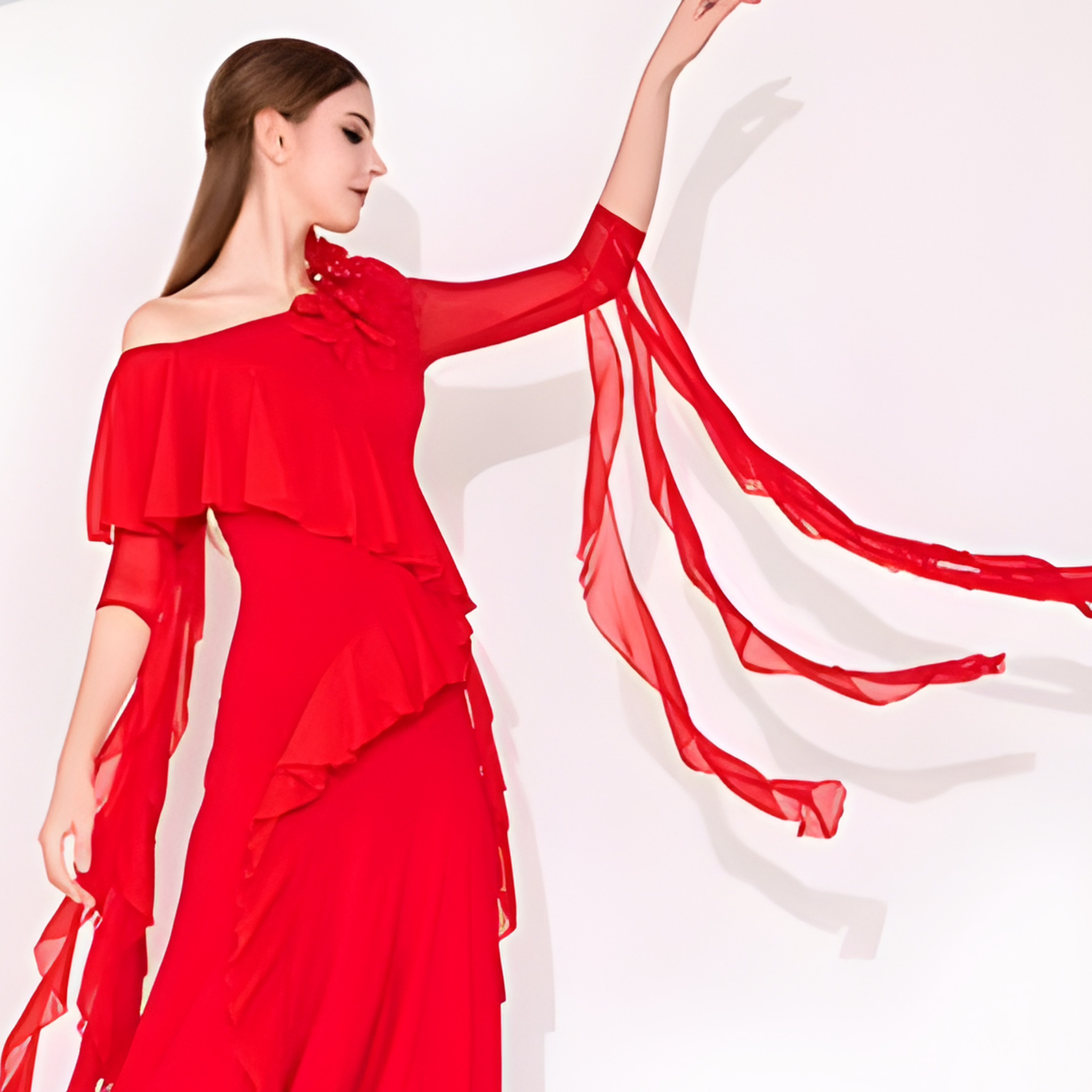 社交ダンス　スタンダードモダン　ドレス　　MY941