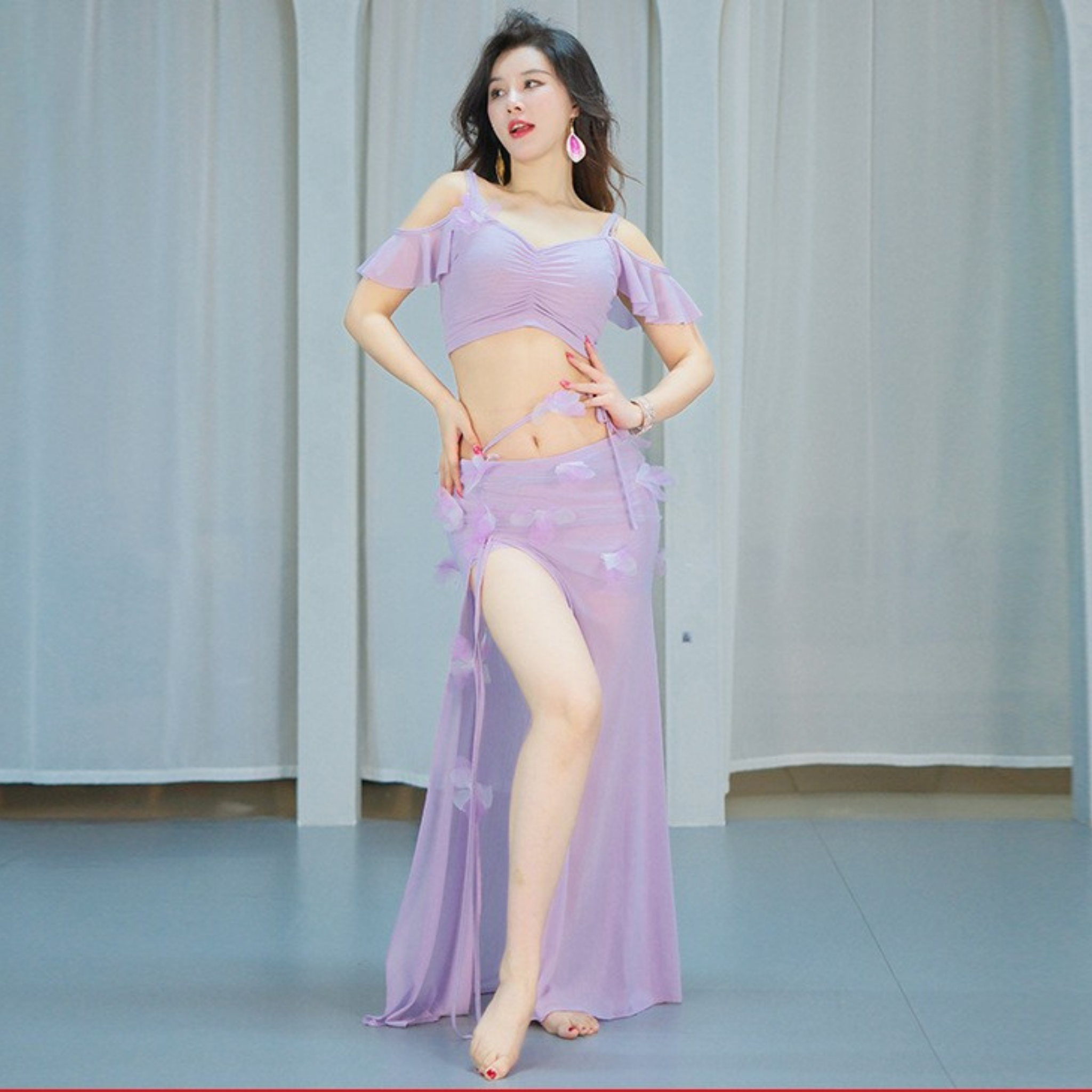 ベリーダンス　レッスンウェア　フェアリーエレガント