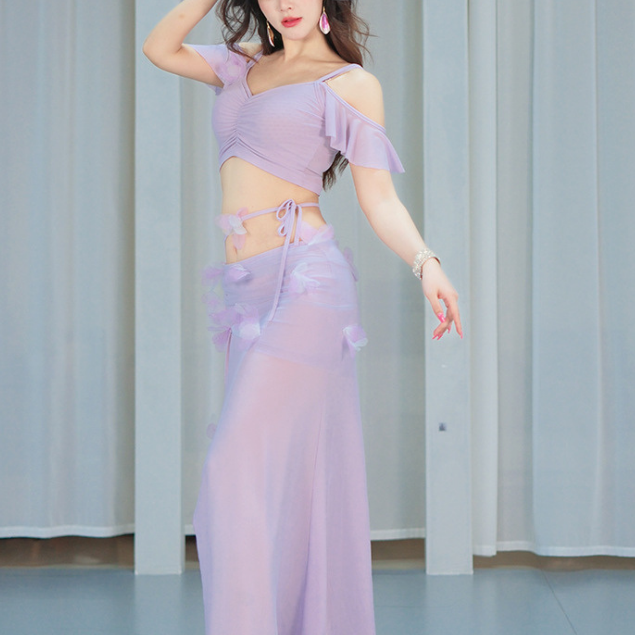 ベリーダンス　レッスンウェア　フェアリーエレガント