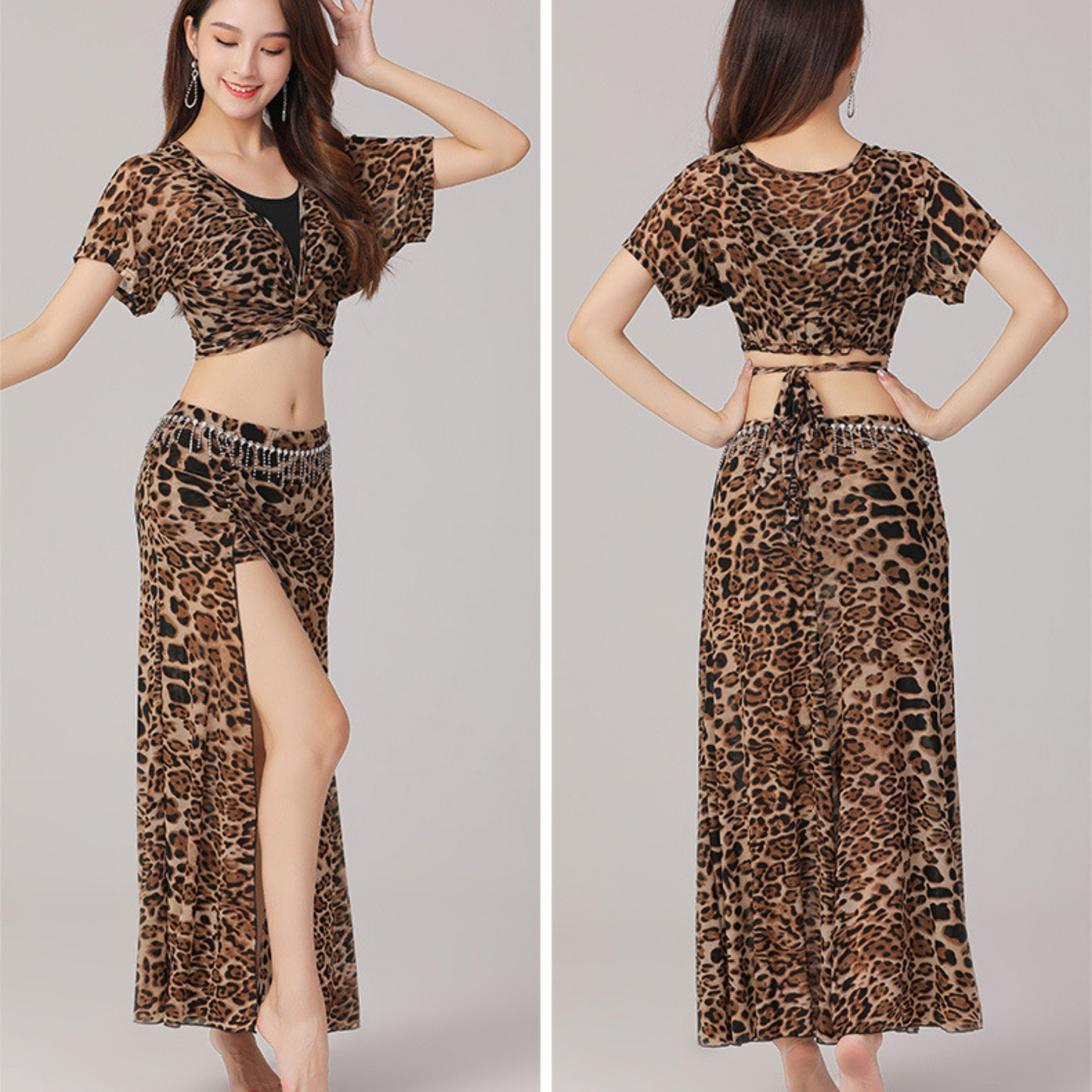 ベリーダンス　レッスンウェア　スリースタイルオプション