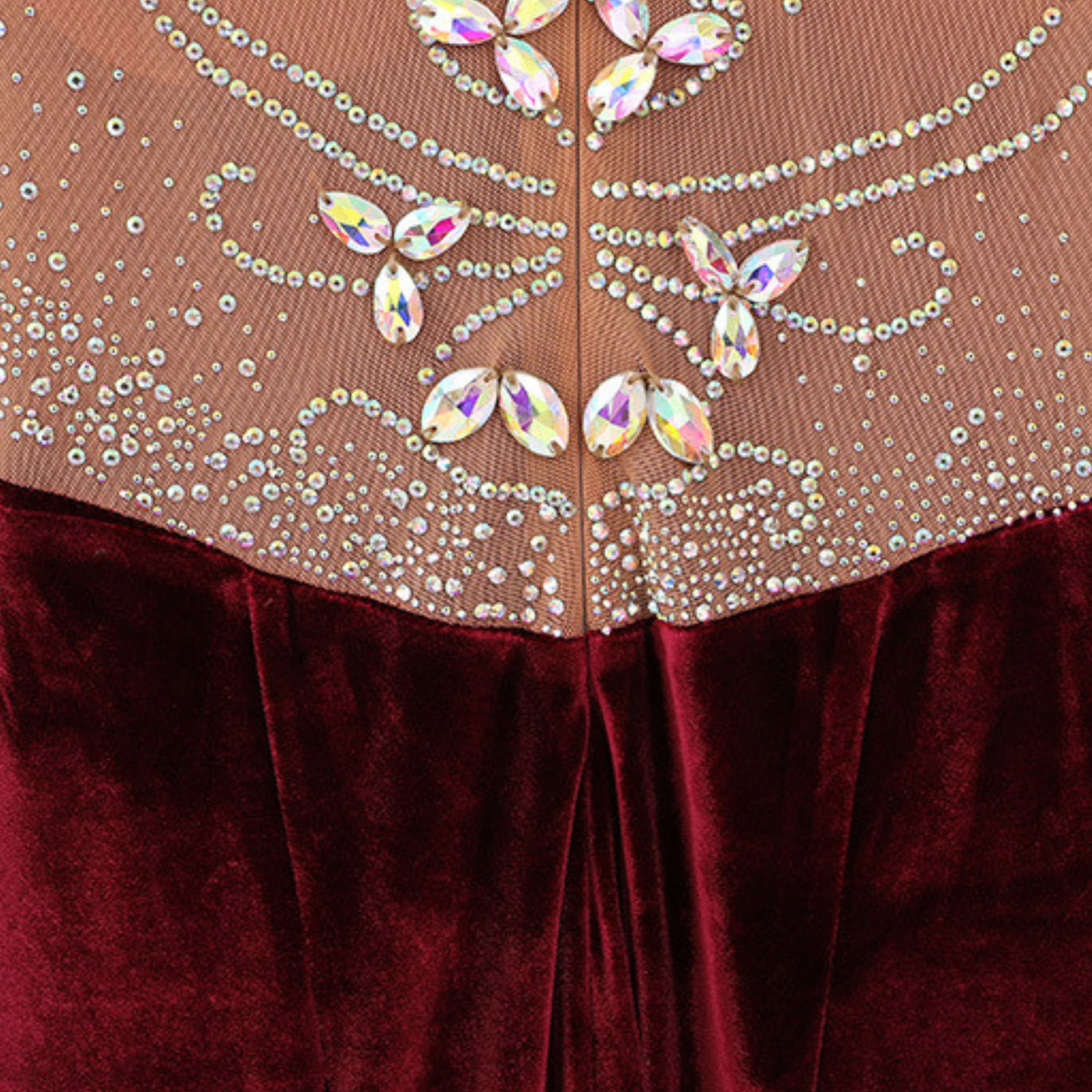 社交ダンス　スタンダードモダン　ドレス　　MY943