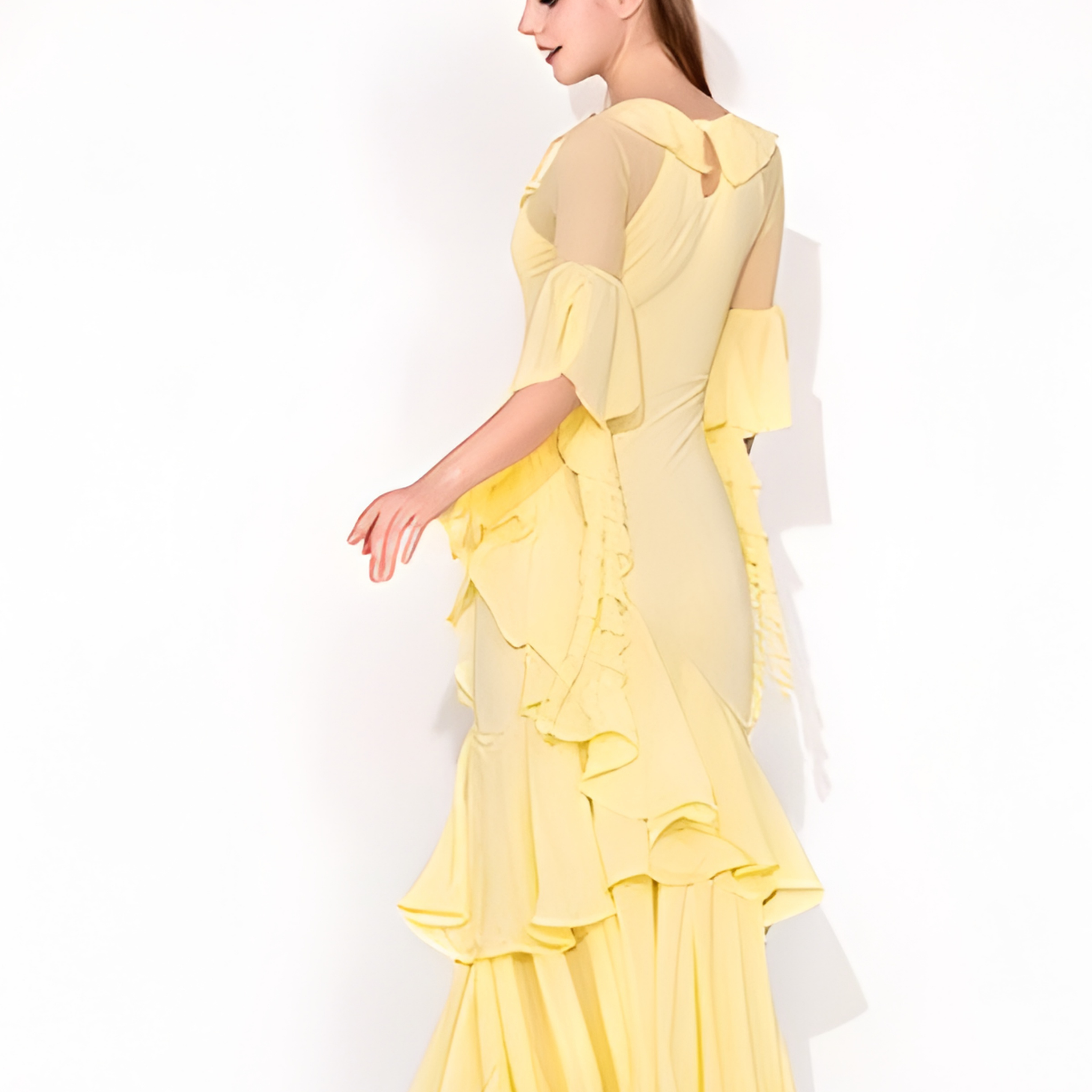 社交ダンス　スタンダードモダン　ドレス　　MY940