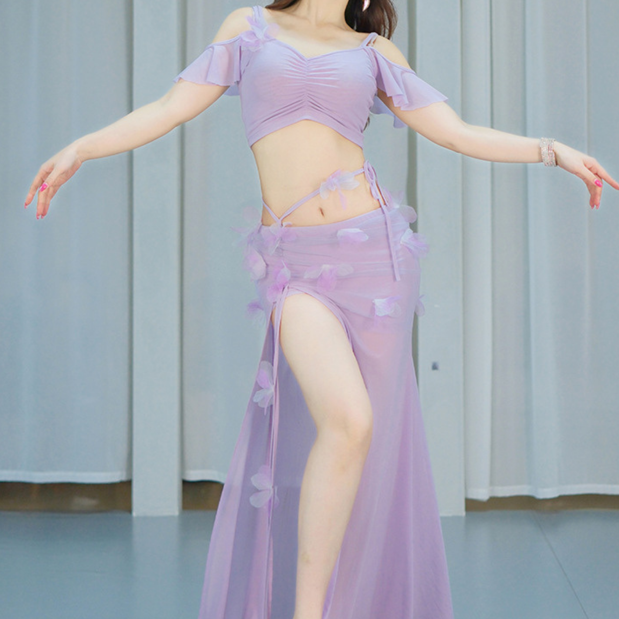 ベリーダンス　レッスンウェア　フェアリーエレガント