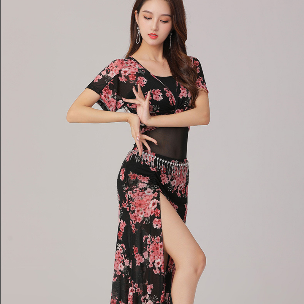 ベリーダンス　レッスンウェア　スリースタイルオプション